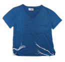 Adult Sports Tzitzit T-Shirt - Denim Blue