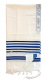 Talitnia+Wool+Tallit+with+Blue+and+White+Stripes